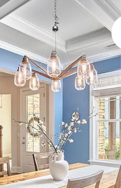 Versatile light fixture suitable for any room!