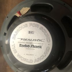 Realistic Radio Shack Vintage To never use