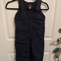 Toddler Snow overall- Navy Blue