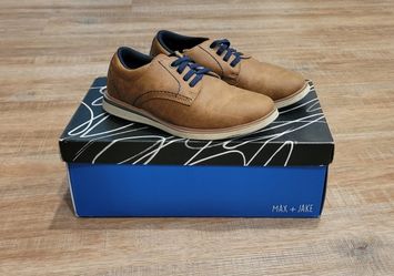 Max & Jake Youth Boys Owen Oxford/ Size 13M/ Chestnut