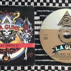 L.A. GUNS HOLIDAY FOREPLAY PROMOTIONAL CD SINGLE