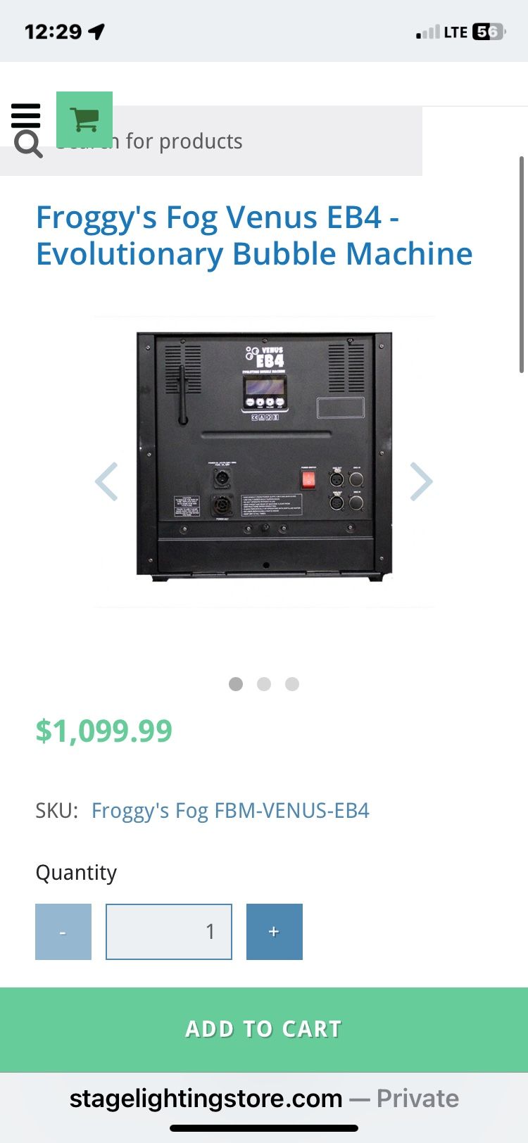FOG MACHINE (VENUS EB4)