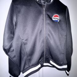 Holloway brand track jacket with a Pepsi logo