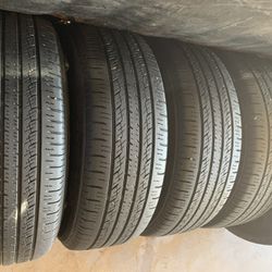 225 65 17 Good Set Tires Toyo Used Have Good Tread Left 