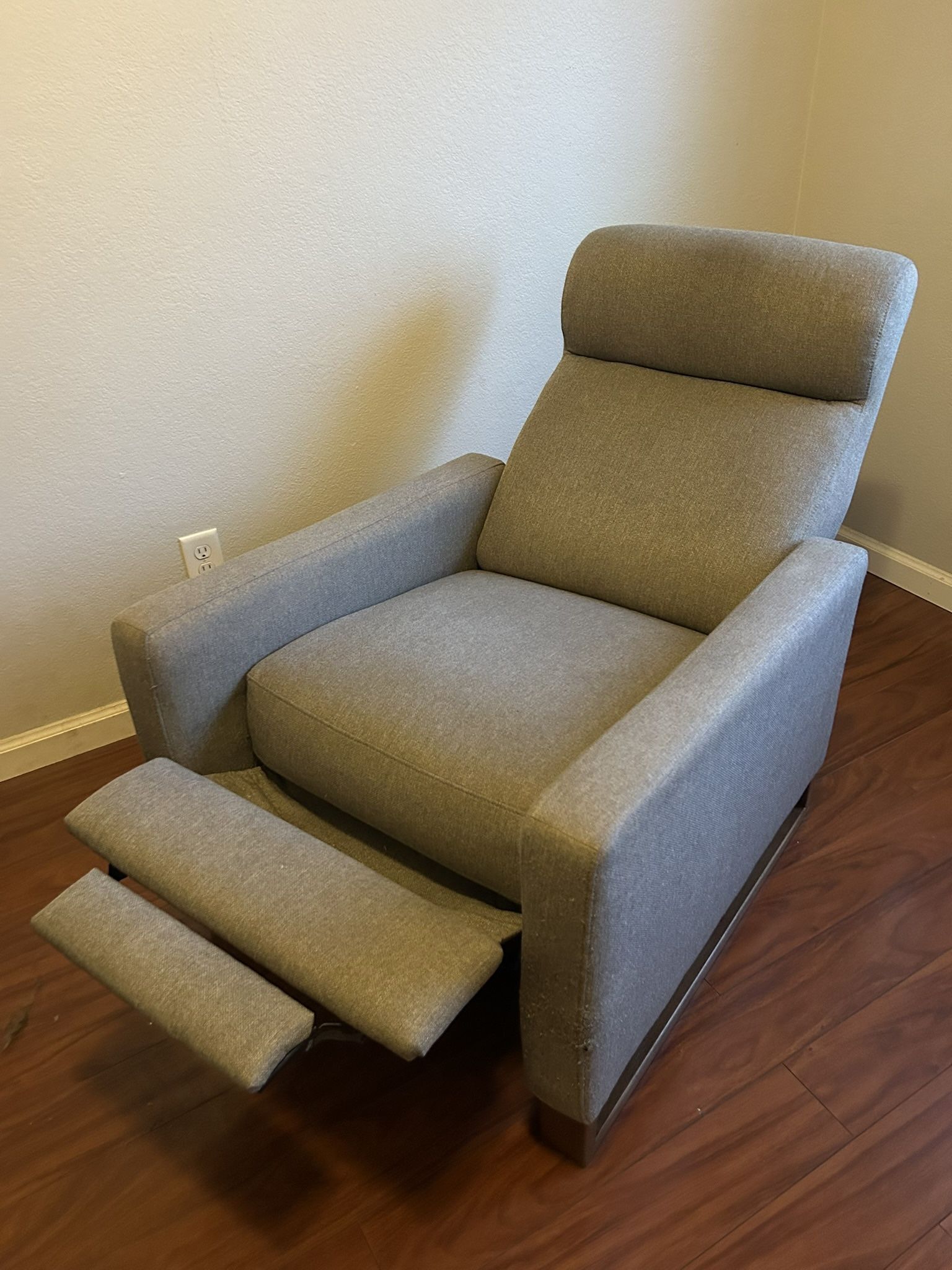Living Spaces Tan Recliner