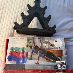 Set Of Hand  Dumbbells/weights