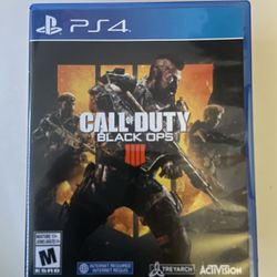 Call of Duty Black Ops 4