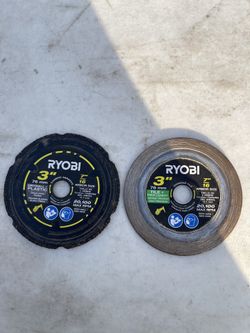RYOBI 3 in. Multi-Material Cut-Off Wheel Set