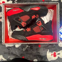 Jordan 4 Red Thunder GS 