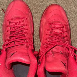 jordan 12s all red for Sale in Merced CA OfferUp