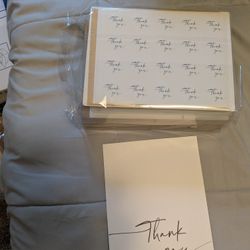 100 Pack Thank You Cards w/ Envelopes & Stickers