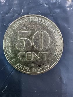 Empress Casino Joliet IL 50 cent Gaming Token