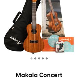 Makala Kala Concert Ukulele, Mahogany WITH TUNER