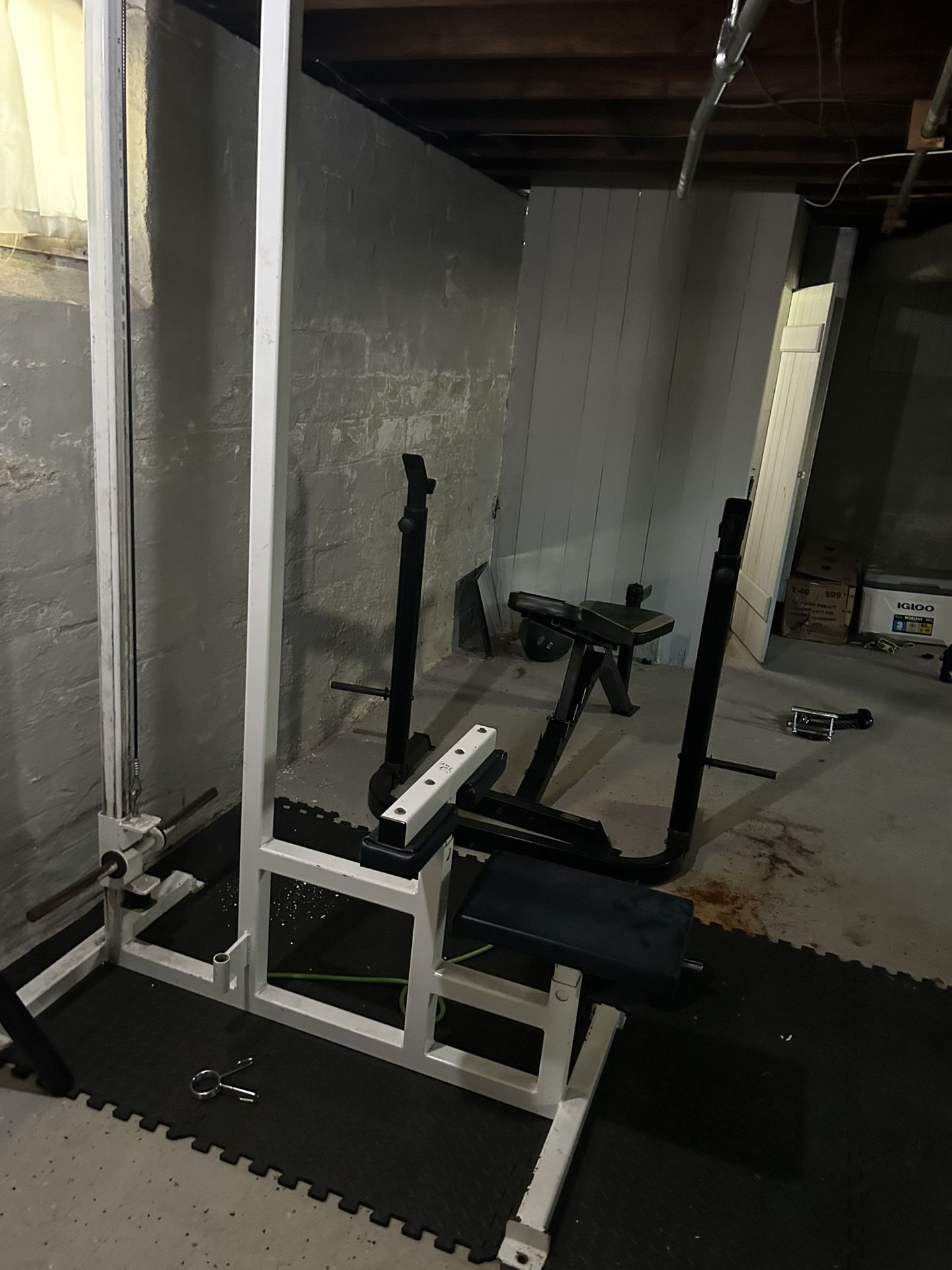 Gym Equipment: Samson Lat Pull Down And T Bar Row
