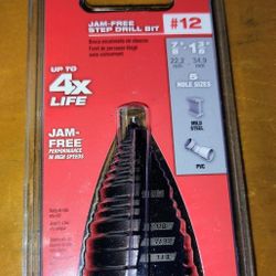 Step Drill Bit #12