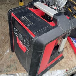 Milwaukee Bluetooth Radio  and  Charger