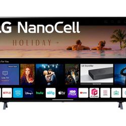 1/LG 55 Class NanoCell 75UQA Series LED 4K UHD Smart webOS TV BRAND 