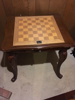 Awesome chess table
