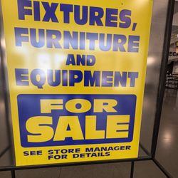SAKS Outlets Closing Fixtures & Business Equipment For Sale