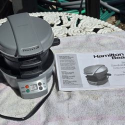Hamilton Beach breakfast sandwich maker