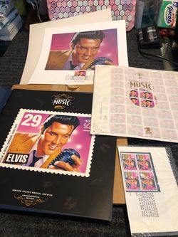 USPS Elvis Presley 29¢ Commemorative Stamp Collection