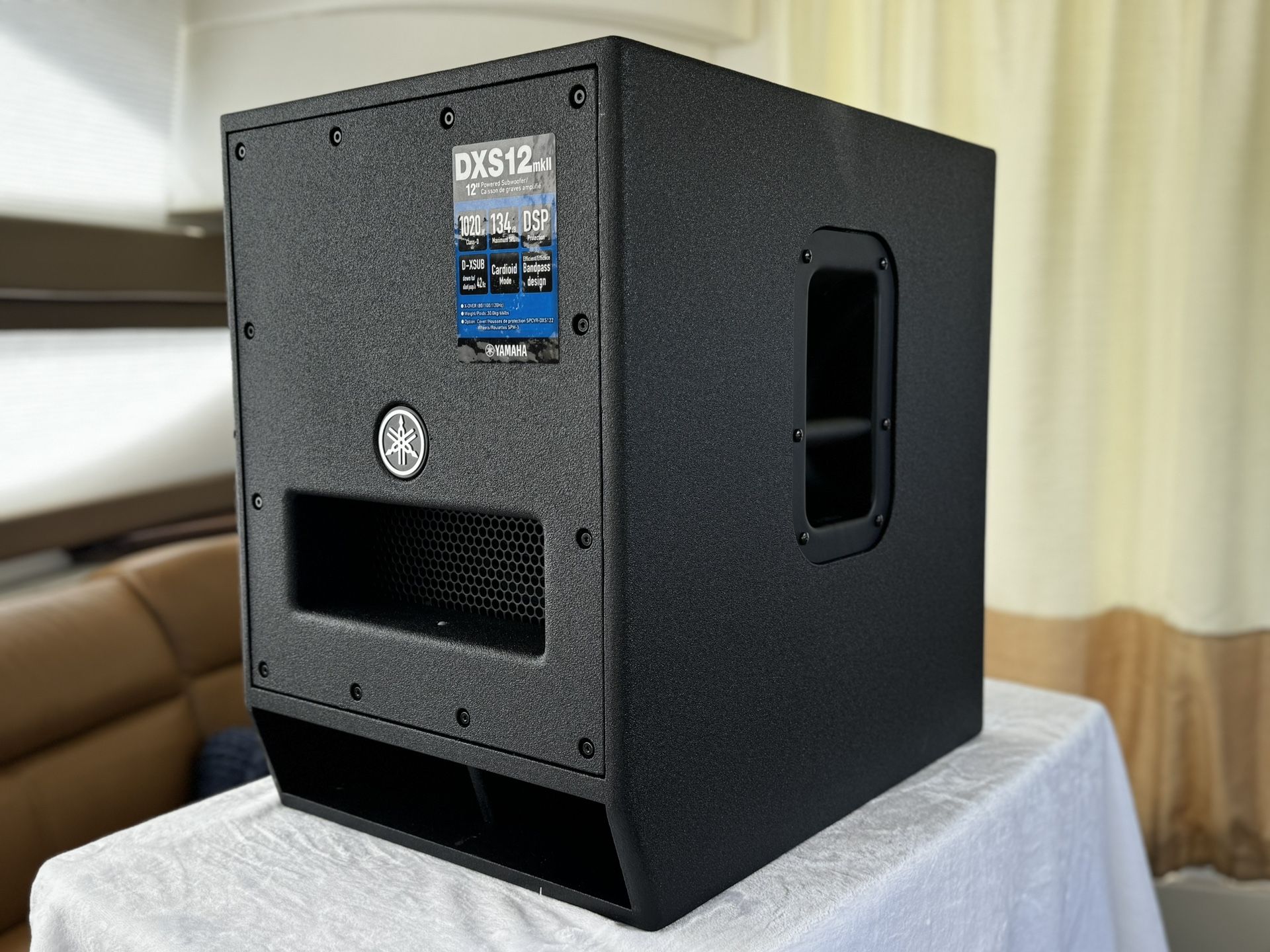 Yamaha DXS12 MKII professional 12” subwoofer DJ class D amp 1020W like new! 2 available