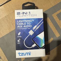 Headphone And Charger Adapter