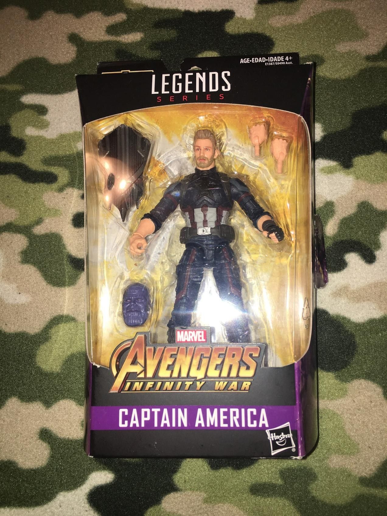 Marvel legends captain america infinity war