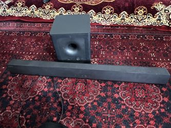 Vizio Soundbar + Subwoofer - Bluetooth, HDMI, Loud Bass