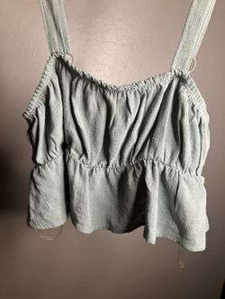 Sage PacSun Crop Top