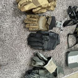 Army Work, Nomex, Firing And Cold Weather Gloves