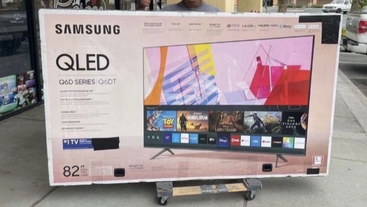 82” Samsung Smart 4k Qled Hdr Tv
