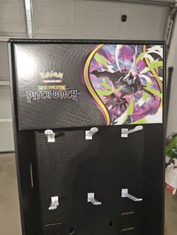Pokémon Mega Evolution Pitch Black Card Display