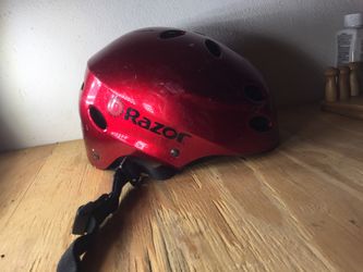 Kids razor Styrofoam cushioned helmet