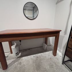 Wooden desk