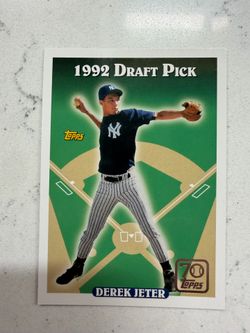 Derek Jeter 2021 Topps Double Headers New York Yankees Legend #TDH-24 (1992 Rookie)