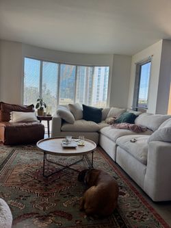 Modular love seat (2 pieces)