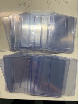 30 Sports Card / Pokémon Top Loaders with Penny Sleeves