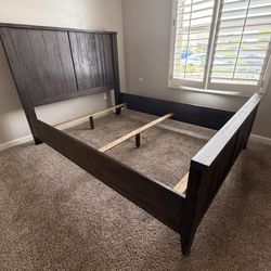 Queen Bed Frame And Dresser Set