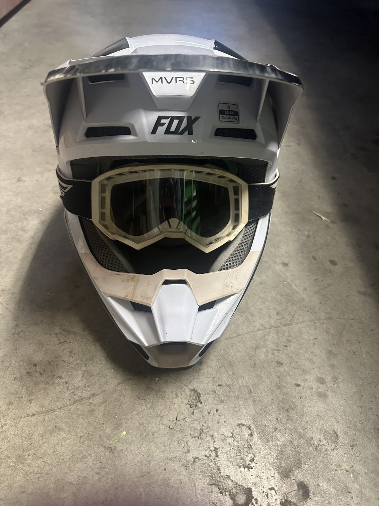 Youth Fox Motorcycle Helmet 