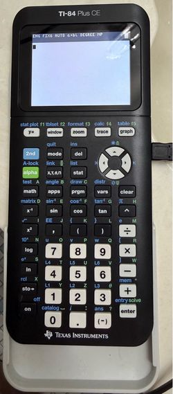 TI-84 Plus CE calculator