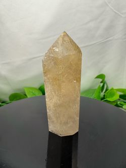 Crystal Golden Rutile Tower