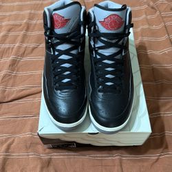 Jordan 2 Black Cement Size 13 