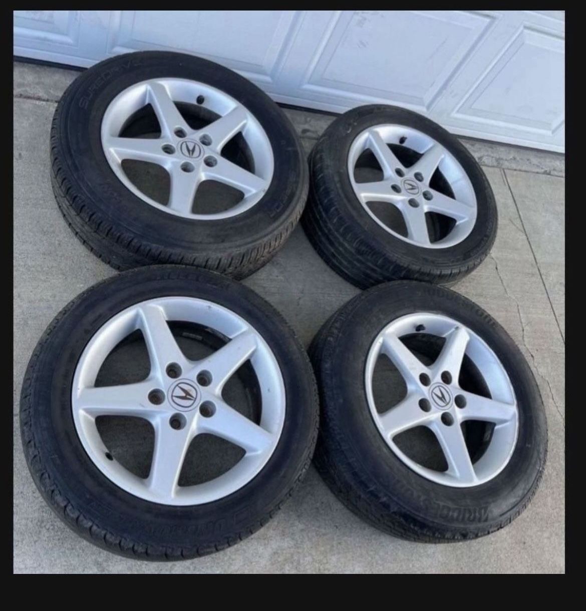 4 - 205/55r16 5x114.3 5x4.5 Stock Rsx Civic Camry Accord Corolla Wheels ...