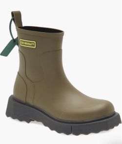 Off-White Sponge sole rubber boots Size 13