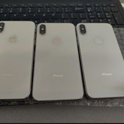 IPHONE X 64GB SILVER UNLOCKED