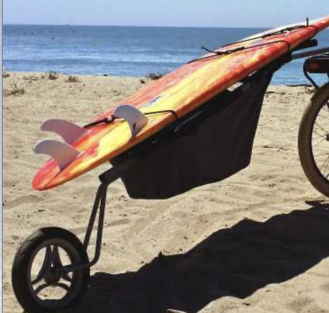 Wheele Surf Surfboard Bike Trailer