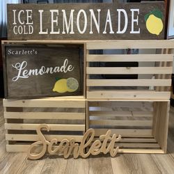 Custom Wooden Signs