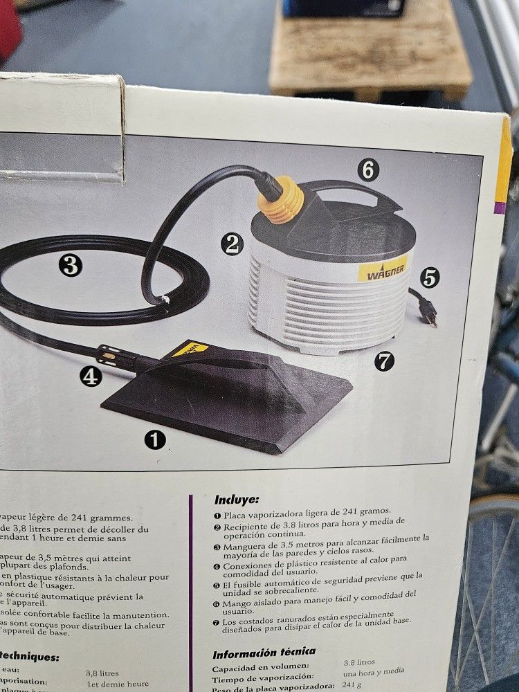 Wagner Steamer Wallpaper Remover