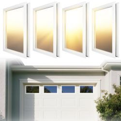 4 weeks Pack Garage Door Window Inserts, 20.8 X 13.8 Inch